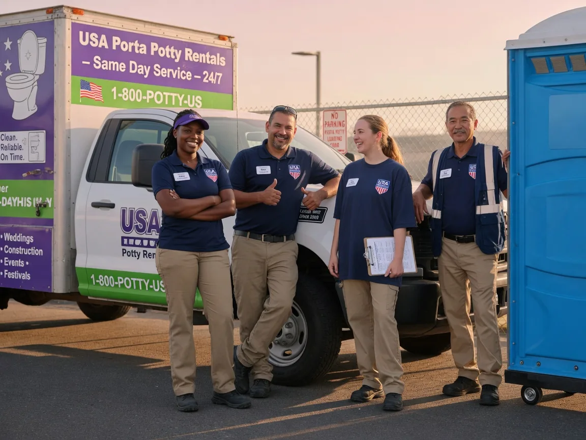 Porta Potty Rental company in Flatwoods, WV